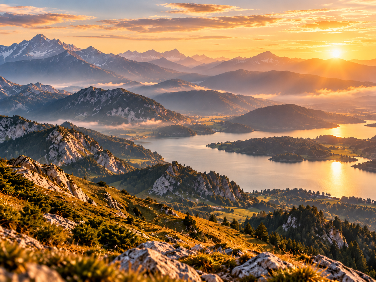 Peisaj montan și spiritul explorării